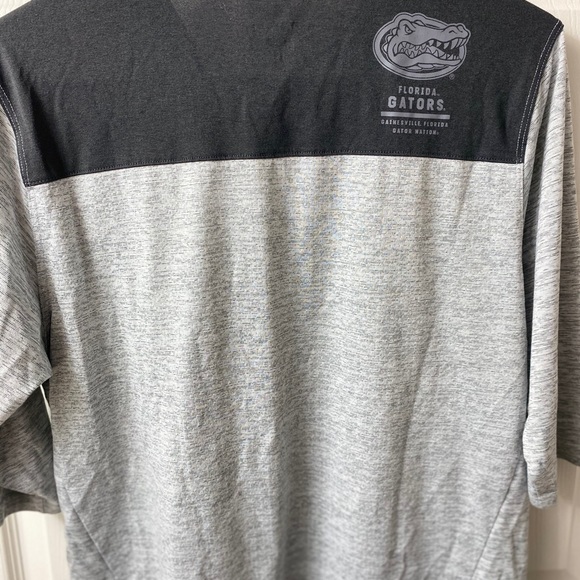 Nike Men’s Charcoal FL Gators 3/4-Sleeve Henley - Picture 2 of 5